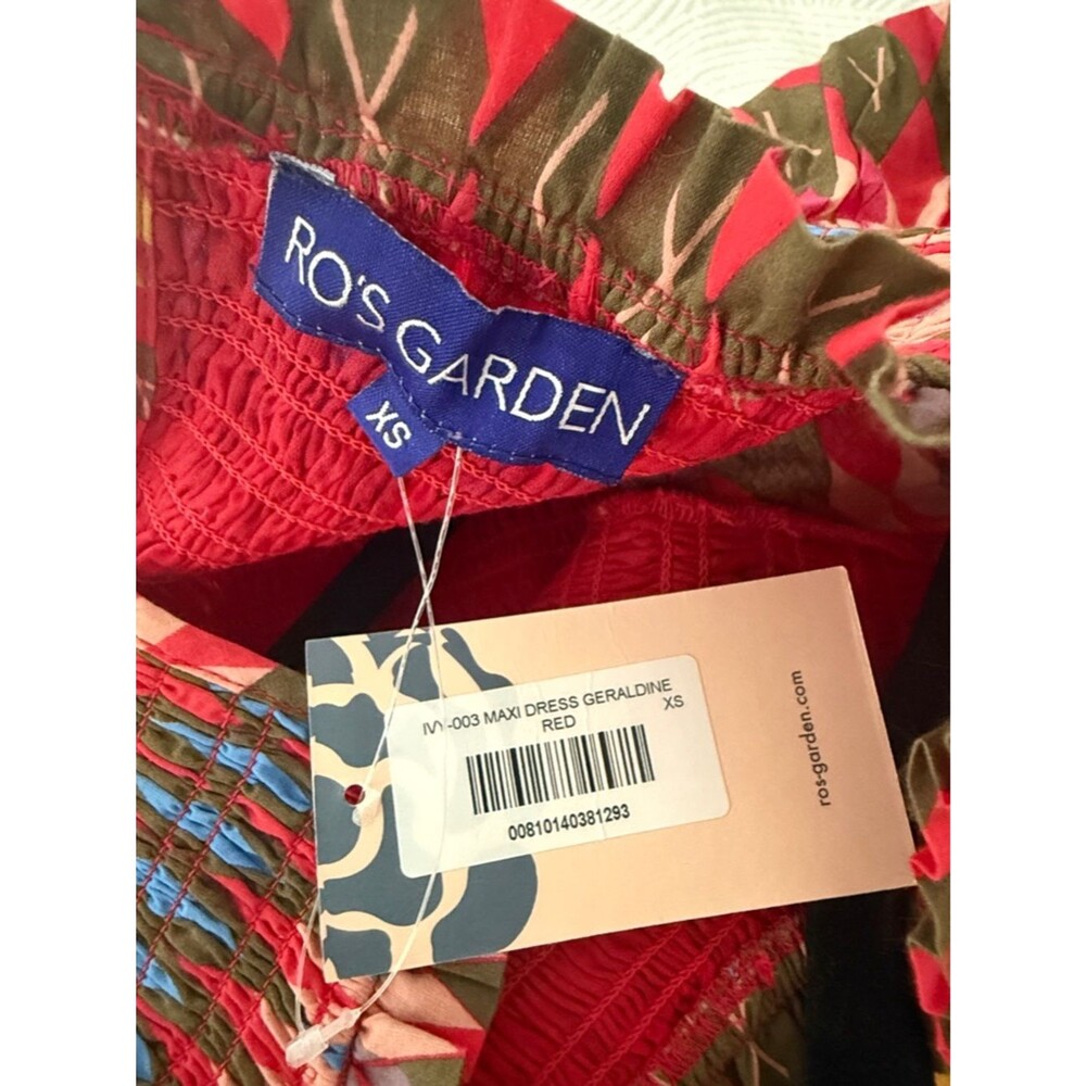 Ro’s Garden Geraldine Ivy Maxi Dress XS NWT - Picture 8 of 9